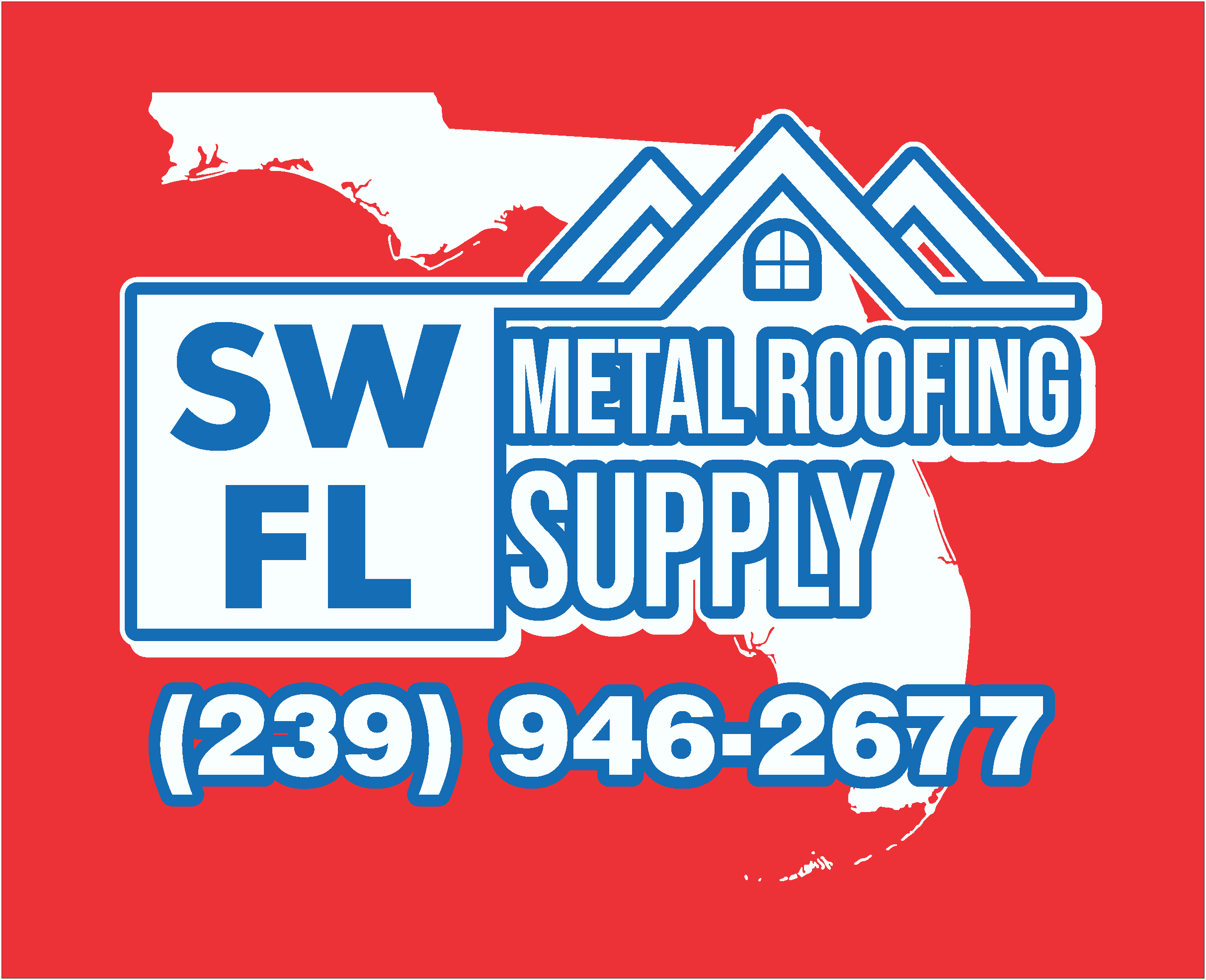 SWFL Metal Roofing Supply Logo